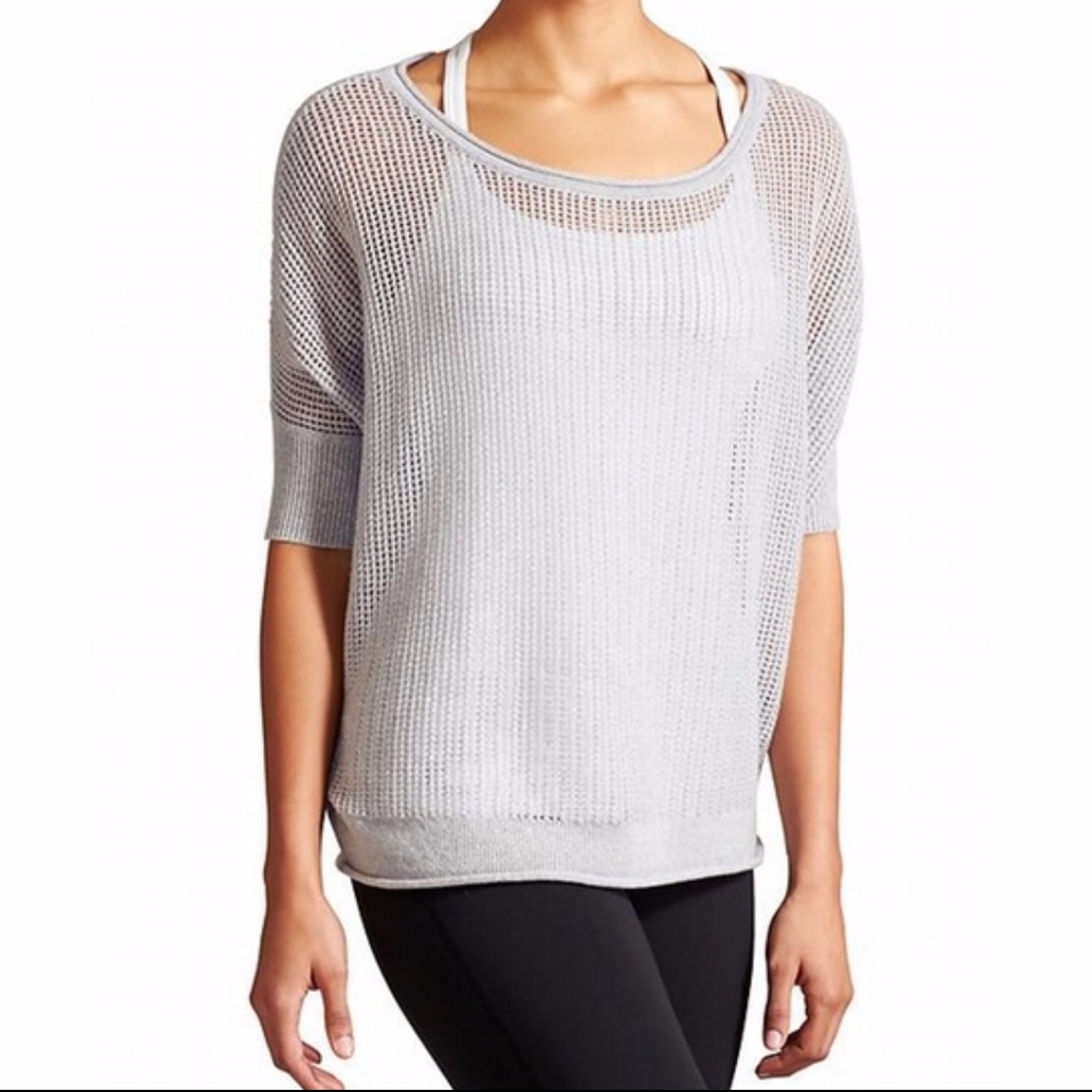 $108 Athleta Cabrillo Cashmere dolman sweater